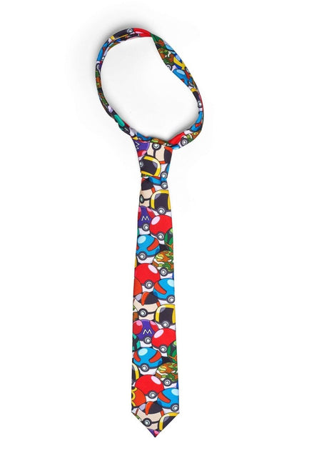 Pokémon Stropdas Pokeball van OppoSuits koop je bij Partywinkel