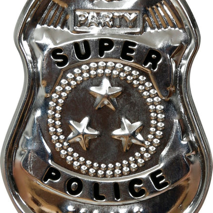 Politie Badge 7cm van Fiestas Guirca koop je bij Partywinkel