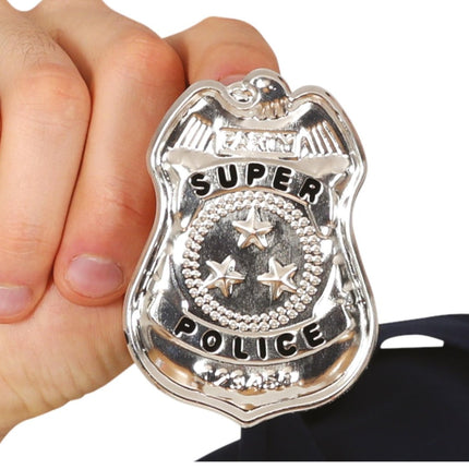 Politie Badge 7cm van Fiestas Guirca koop je bij Partywinkel