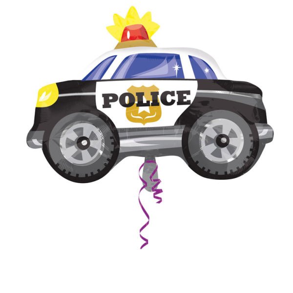 Politie Helium Ballon Auto Leeg 60cm van Riethmueller koop je bij Partywinkel