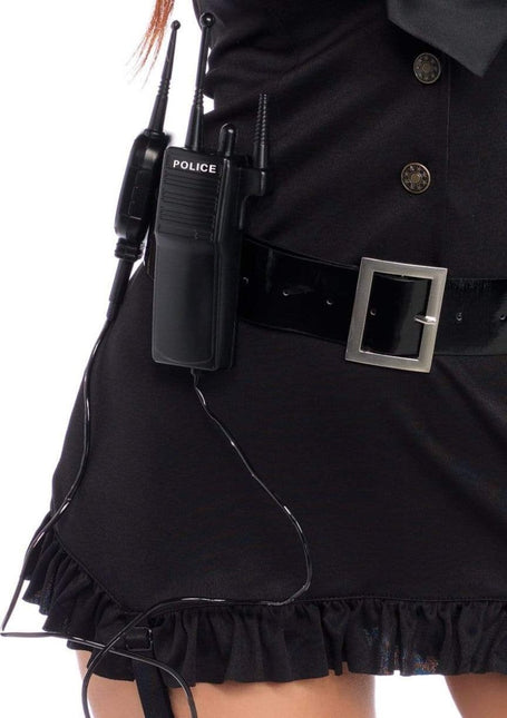 Politie Jurk Zwart Dames Dirty Cop Leg Avenue van Leg Avenue koop je bij Partywinkel