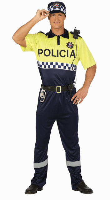 Politie Kostuum Heren van Fiestas Guirca koop je bij Partywinkel