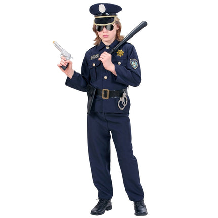 Politie Kostuum Kind 4 delig van Widmann koop je bij Partywinkel