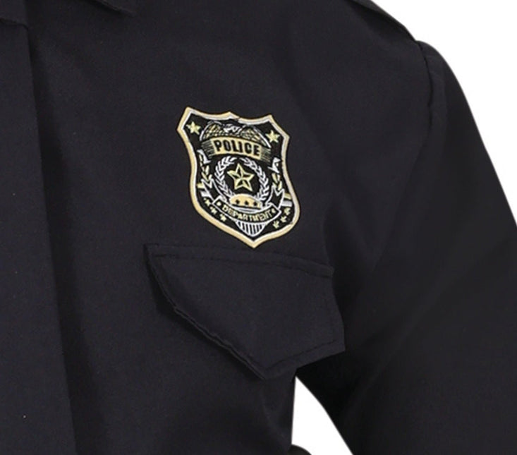 Politie Kostuum Zwart Heren van Fiestas Guirca koop je bij Partywinkel