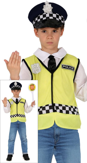 Politie Pak Kind 3 delig van Fiestas Guirca koop je bij Partywinkel