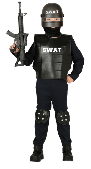 Politie Pak Swat Kind van Fiestas Guirca koop je bij Partywinkel