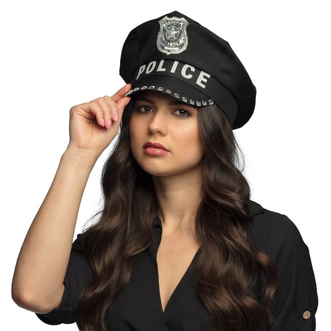Politie Pet Zwart van Boland koop je bij Partywinkel