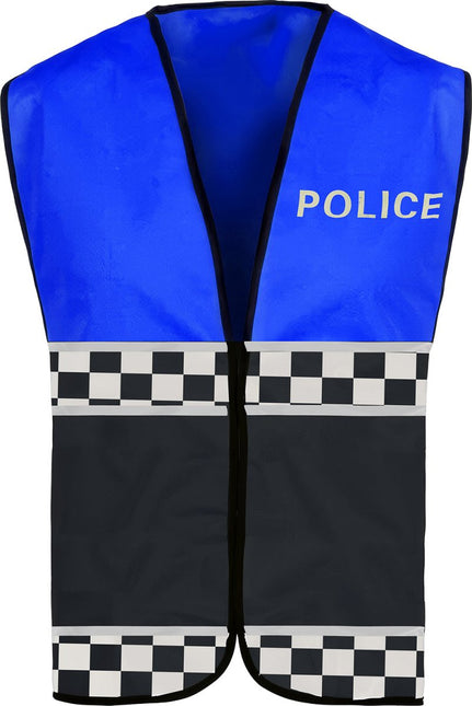 Politie Vest Zwart Blauw van Fiestas Guirca koop je bij Partywinkel