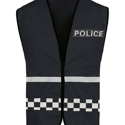 Politie Vest Zwart Kind van Fiestas Guirca koop je bij Partywinkel