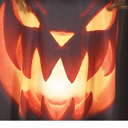 Pompoen Halloween poncho Dames van Fiestas Guirca koop je bij Partywinkel