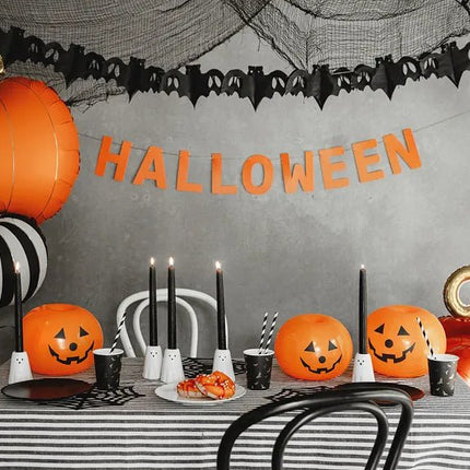 Pompoen Helium Ballon Oranje Leeg 62cm van Partydeco koop je bij Partywinkel