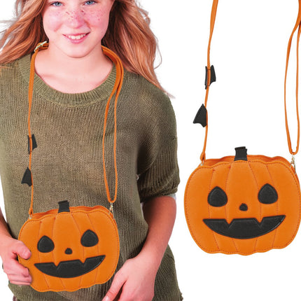 Pompoen Tas Oranje van Fiestas Guirca koop je bij Partywinkel
