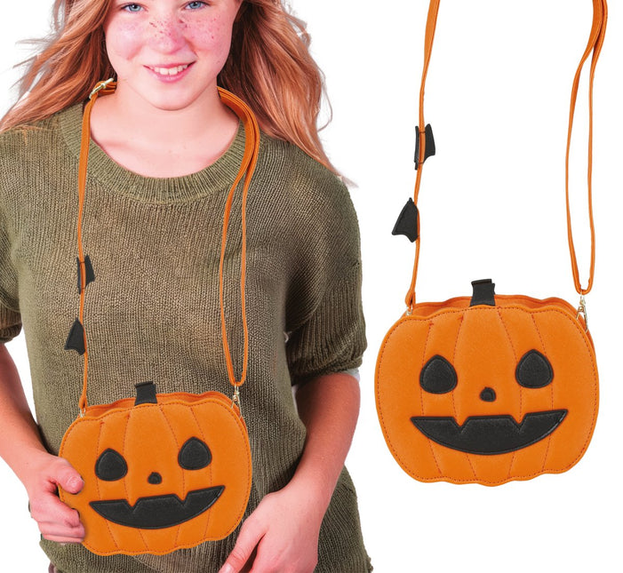 Pompoen Tas Oranje van Fiestas Guirca koop je bij Partywinkel