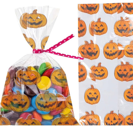 Pompoen Uitdeelzakjes 20st van Fiestas Guirca koop je bij Partywinkel