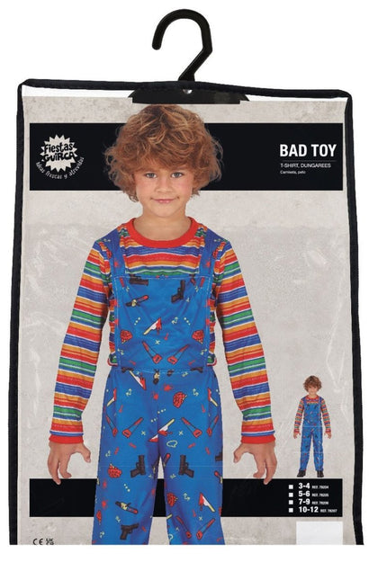 Pop Halloween Kostuum Kind Blauw van Fiestas Guirca koop je bij Partywinkel