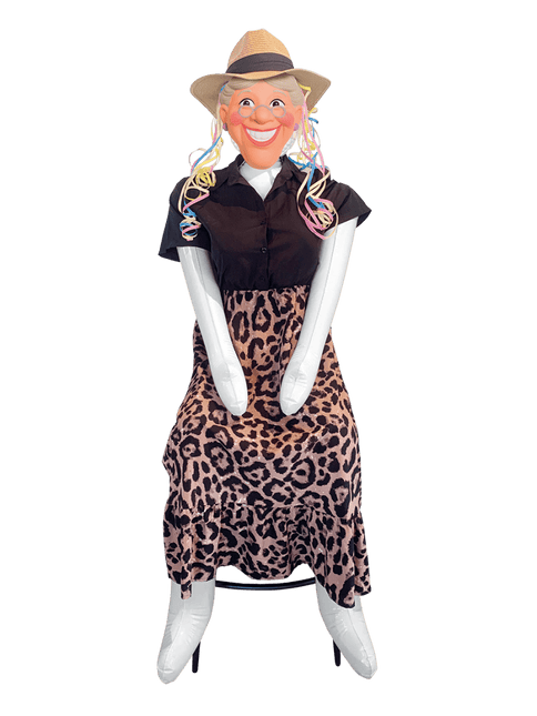 Pop Opblaas Abraham/ Sarah 1,45m van WeFiesta koop je bij Partywinkel