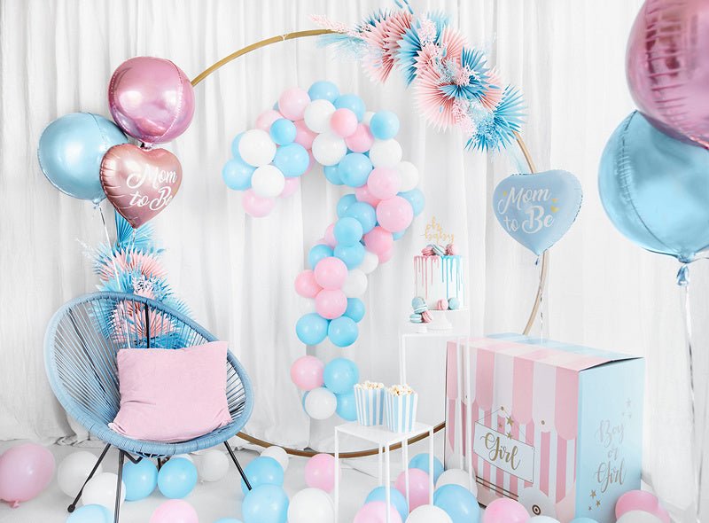 Popcorn Bakjes Blauw Mix 12,5cm 6st van Partydeco koop je bij Partywinkel