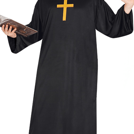 Priester Kostuum Zwart van Fiestas Guirca koop je bij Partywinkel