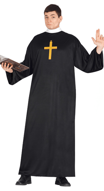 Priester Kostuum Zwart van Fiestas Guirca koop je bij Partywinkel