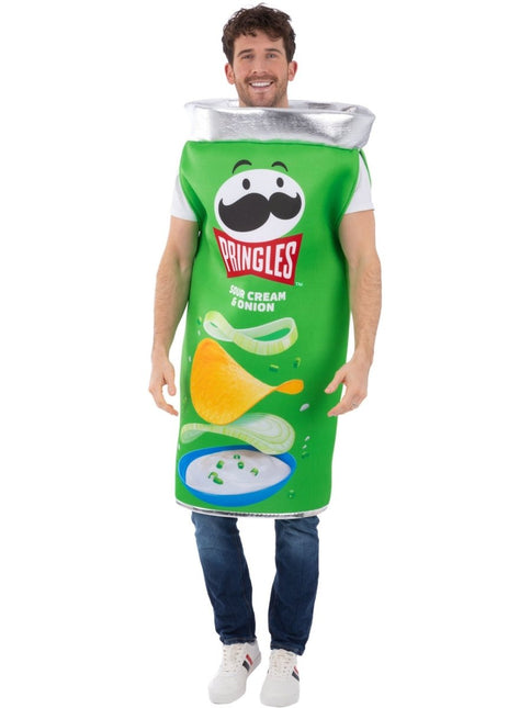 Pringles® Blik Sour Cream & Onion Kostuum van Smiffys koop je bij Partywinkel