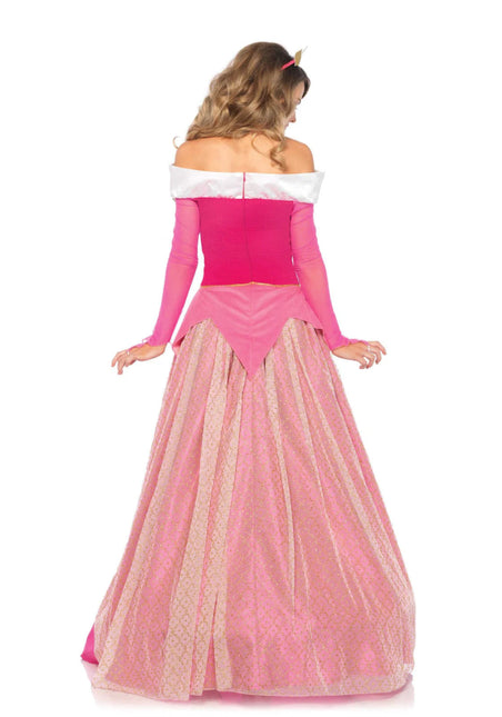 Prinses Aurora Jurk Roze Dames Leg Avenue van Leg Avenue koop je bij Partywinkel