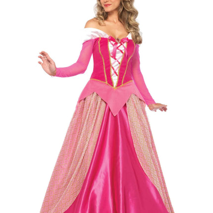 Prinses Aurora Jurk Roze Dames Leg Avenue van Leg Avenue koop je bij Partywinkel