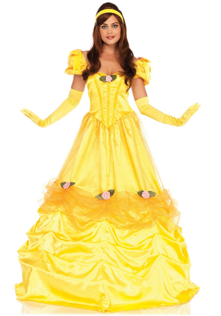 Prinses Belle Jurk Dames Leg Avenue van Leg Avenue koop je bij Partywinkel