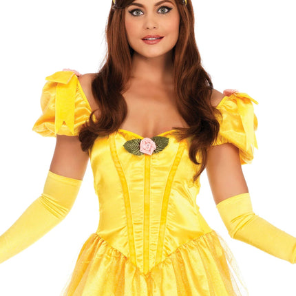 Prinses Belle Jurk Dames Leg Avenue van Leg Avenue koop je bij Partywinkel