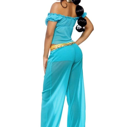 Prinses Jasmine Kostuum Blauw Dames Leg Avenue van Leg Avenue koop je bij Partywinkel