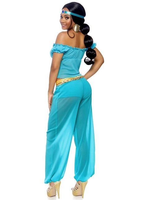Prinses Jasmine Kostuum Blauw Dames Leg Avenue van Leg Avenue koop je bij Partywinkel
