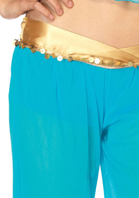 Prinses Jasmine Kostuum Blauw Dames Leg Avenue van Leg Avenue koop je bij Partywinkel