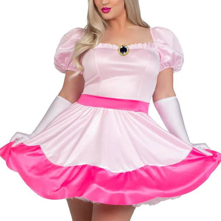 Prinses Jurk Roze Dames Leg Avenue van Leg Avenue koop je bij Partywinkel