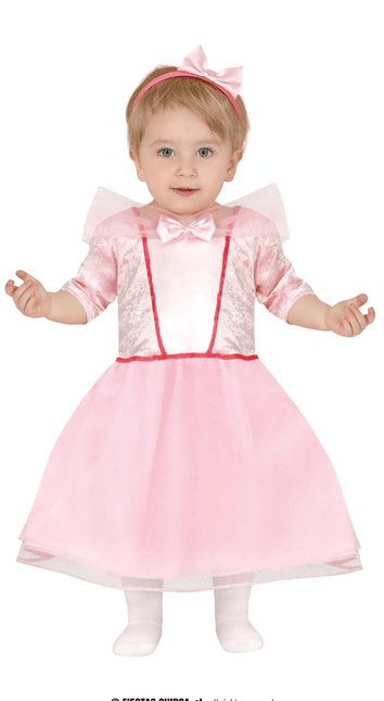 Prinses Jurk Roze Meisje Prinses van Fiestas Guirca koop je bij Partywinkel