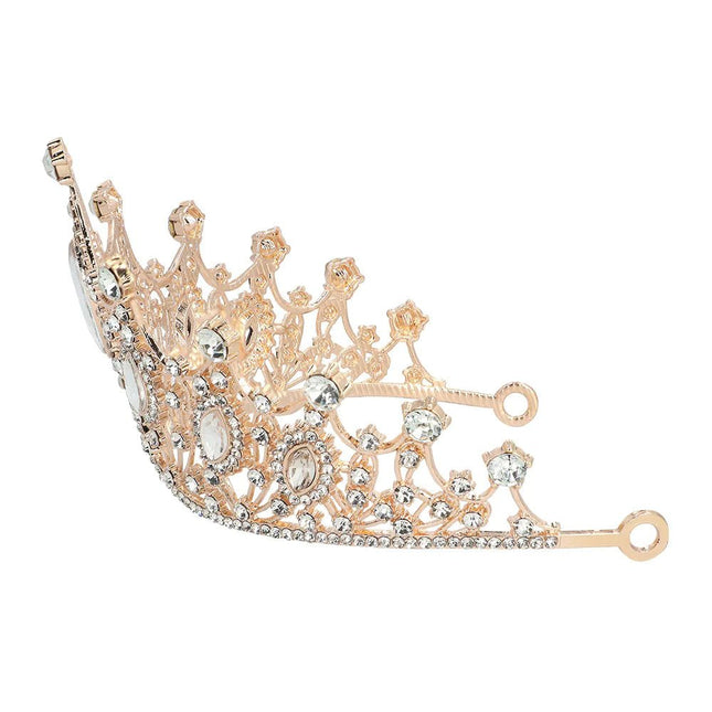 Prinses Kroon Rose Goud Metaal van Boland koop je bij Partywinkel
