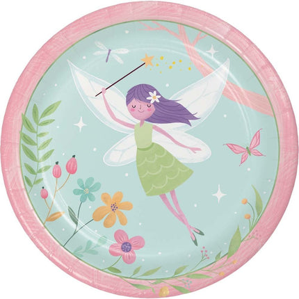 Prinsessen Borden 23cm 8st van Creative Converting koop je bij Partywinkel