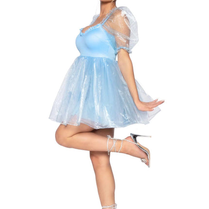 Prinsessen Jurk Blauw Dames Leg Avenue van Leg Avenue koop je bij Partywinkel