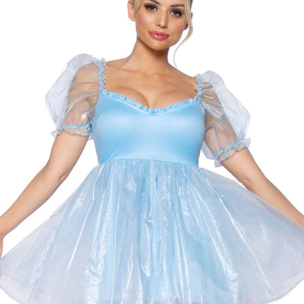 Prinsessen Jurk Blauw Dames Leg Avenue van Leg Avenue koop je bij Partywinkel