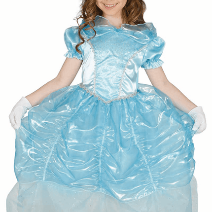 Prinsessen Jurk Blauw Kind van Fiestas Guirca koop je bij Partywinkel
