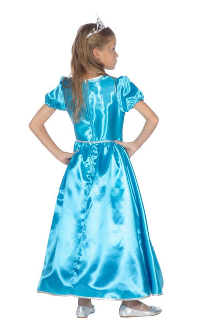 Prinsessen Jurk Blauw Meisje van Wilbers & Wilbers koop je bij Partywinkel