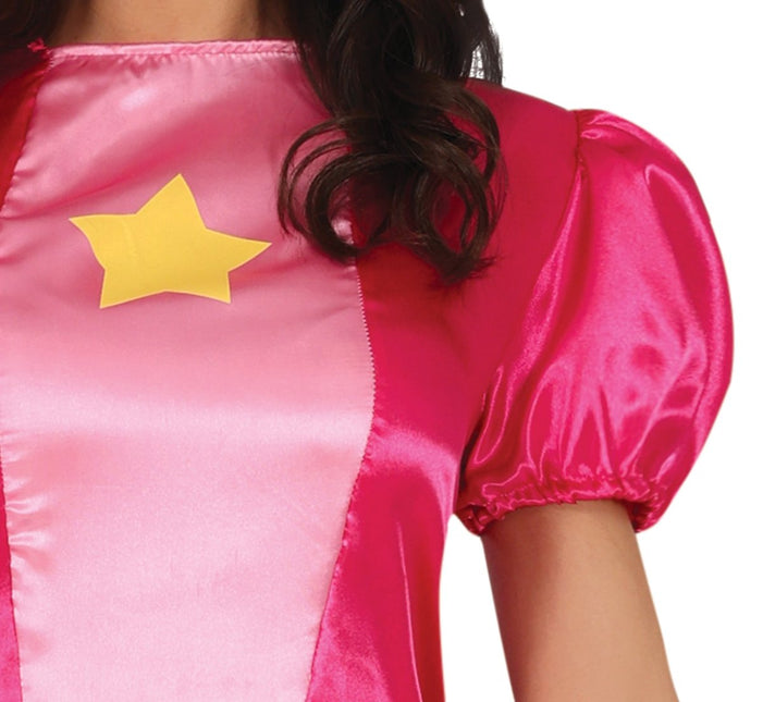 Prinsessen Jurk Dames Prinses Peach van Fiestas Guirca koop je bij Partywinkel