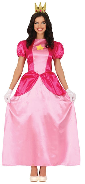 Prinsessen Jurk Dames Prinses Peach van Fiestas Guirca koop je bij Partywinkel