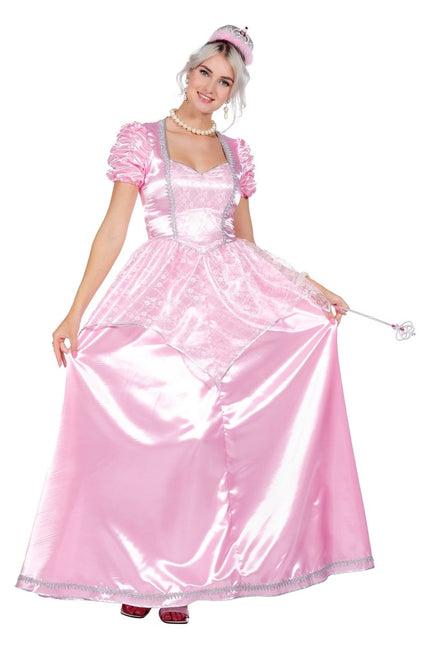 Prinsessen Jurk Roze Dames van Wilbers & Wilbers koop je bij Partywinkel