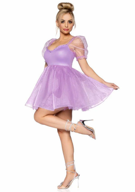 Prinsessen Jurk Paars Dames Leg Avenue van Leg Avenue koop je bij Partywinkel