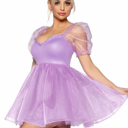 Prinsessen Jurk Paars Dames Leg Avenue van Leg Avenue koop je bij Partywinkel