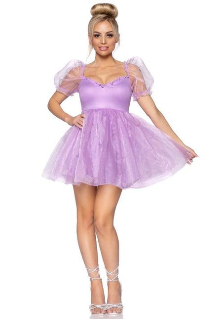 Prinsessen Jurk Paars Dames Leg Avenue van Leg Avenue koop je bij Partywinkel