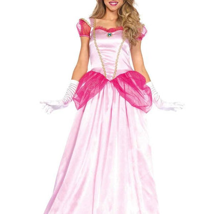 Prinsessen Jurk Roze Dames Peach Leg Avenue van Leg Avenue koop je bij Partywinkel