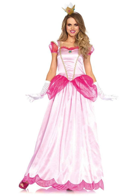 Prinsessen Jurk Roze Dames Peach Leg Avenue van Leg Avenue koop je bij Partywinkel