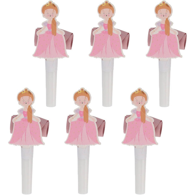 Prinsessen Toeter 6st van Folat koop je bij Partywinkel