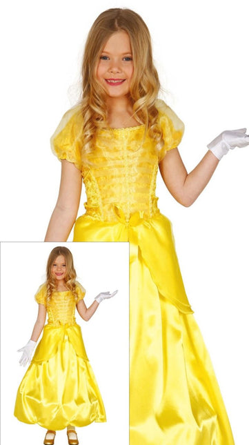 Prinsessenjurk Geel Kind van Fiestas Guirca koop je bij Partywinkel