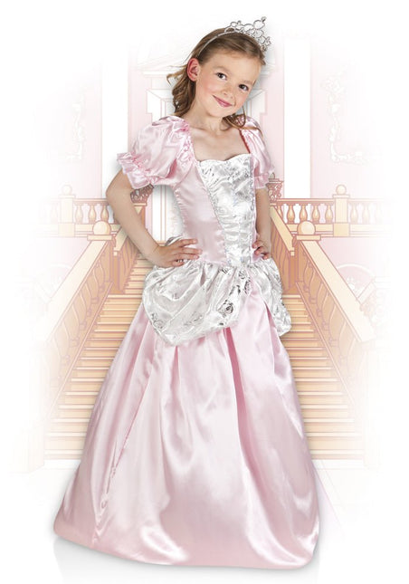Prinsessenjurk Kind Roze Prom van Boland koop je bij Partywinkel